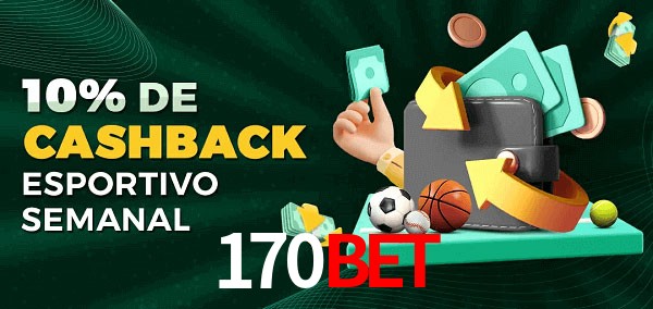 10% de bônus de cashback na 170Bet